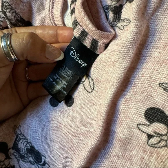 Disney Pink and Black Mickey Mouse Top - Picture 7 of 7